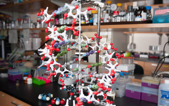 A model of an RNA helix