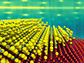 artist's conception of the single-crystal alkali antimonides photocathode