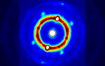 Machine learning analysis of quantum particles shooting out from a Bose-Einstein condensate