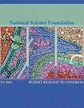 NSF Budget Request to Congress FY 2005 cover