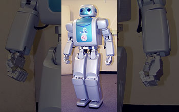 The NBH-1--short for networked based humanoid--robot, a bipedal robot