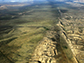 aerial photo of San Andreas Fault