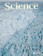 Cover of the May 4, 2012 issue of the journal Science.