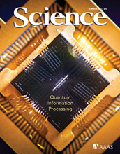 cover of Science magazine