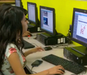 students in front of computers