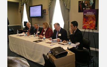 NSF, NSB and OSTP officials from the rollout of SEI 2010 at the White House.