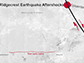 Ridgecrest earthquake aftershocks measured using fiber optic cable