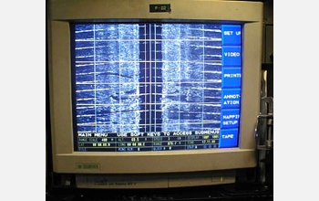 Sonar information on board a U.S. Navy submarine
