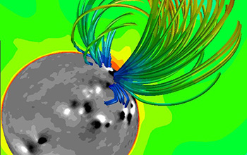 Space weather modeling framework simulation of the September 10, 2014, coronal mass ejection