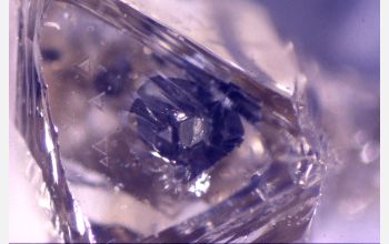 Sulfide, inclusion-bearing rough diamond from the Jwaneng Mine in Botswana