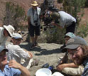 Photo of co-authors Sterling Nesbitt, Nathan Smith, Alan Turner and Randall Irmis.