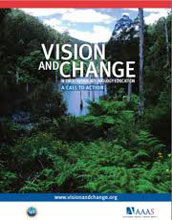 Cover of Vision and Change in Undergraduate Biology Education: A Call to Action.