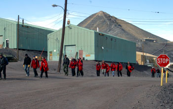 Walking at McMurdo