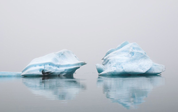 frozen water