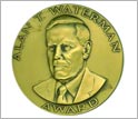 Photo of the Alan T. Waterman Award Medal.