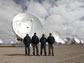 ALMA telescope and researchers