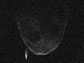 radar image of Asteroid 1998 QE2