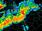 bow echoes in radar images