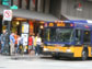 a bus at a street corner