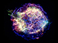 Chandra X-ray photograph shows Cassiopeia A