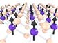 depiction of the crystal structure of chromium triiodide (CrI3)