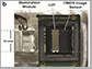 top view of the compact spectrometer