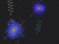 cosmic microwave radiation left over from Big Bang