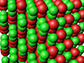 schematic of double-diamond crystallites