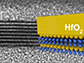 cross-section of an experimental chip