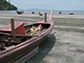 fishing boats on the beach