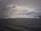 low, gray clouds in Antarctica's Gerlache Strait