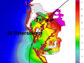 map of storm surges for Tampa, Florida