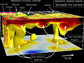 slow-moving seismic waves, interact with plumes