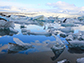 ice stream in Iceland