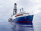 The research drilling vessel JOIDES RESOLUTION