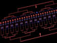 a schematic drawing of the Rutgers lab-on-a-chip