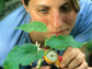 Liza Comita and a Cuipo seedling