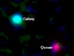 composite ALMA and optical image of a young Milky Way-like galaxy