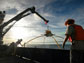 marine scientists on a ship at sea