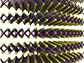 a 3D rendering of molybdenum disulphide