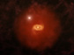 artist impression of a progenitor of Milky Way-like galaxy