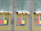 three 50-micron diameter rolled transformers