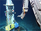 deep-diving robot Jason collecting water samples