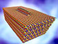 a screw dislocation disrupts the regular rows of atoms in tobermorite