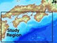 Map of study region