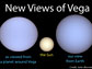 illustration of Vega, the Sun and Earth