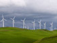 wind turbines near Livermore, CA.