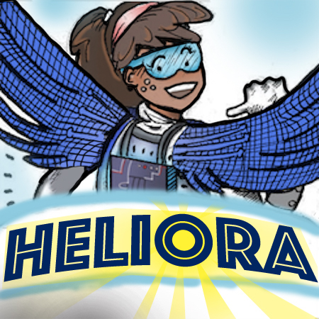 comic illustration of Heliora