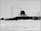 Photo of first South Pole station