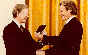 President Jimmy Carter and Richard Feynman